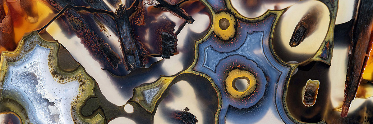 a close up of a colorful surface